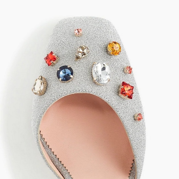 J CREW New Harlow Ankle Strap Pumps Block Heels 10 - Picture 2 of 4